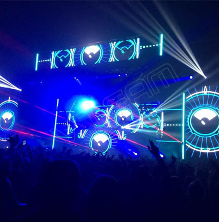 立陶宛系舞台布景LED显示屏 MJ4打造