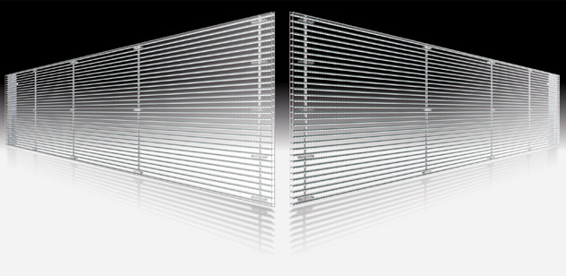 车载LED透显著示屏箱体展示