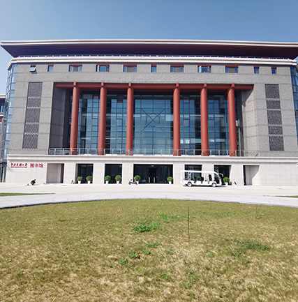 中央民族大学图书馆LED通明屏项目